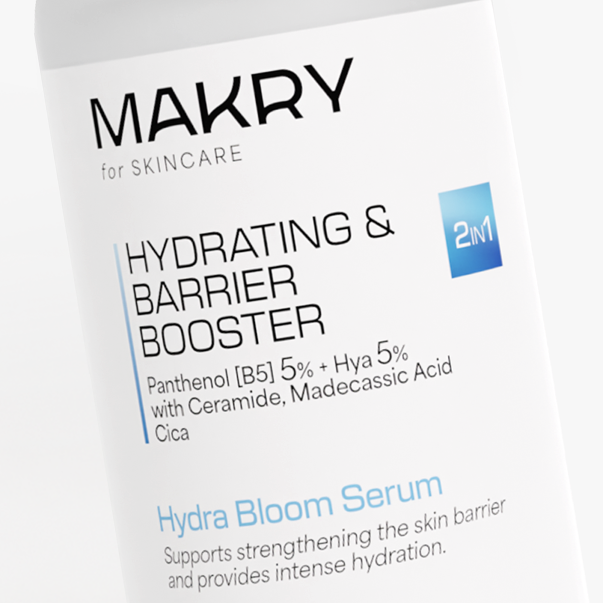 Yoğun Nemlendirici ve Bariyer Onarıcı Cilt Bakım Serumu 30 ML (Hyaluronic Acid, B5, Ceramide, Cica)